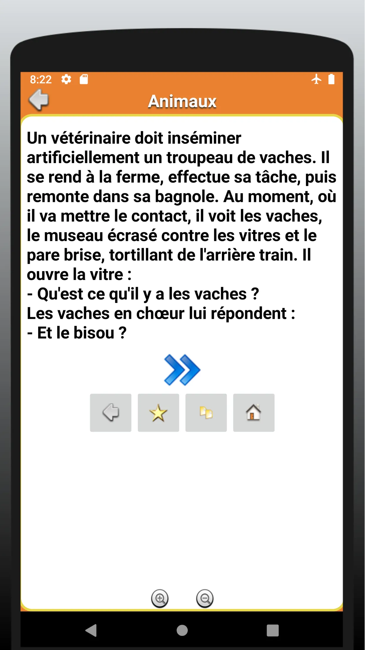 Blagues Drôles | Indus Appstore | Screenshot