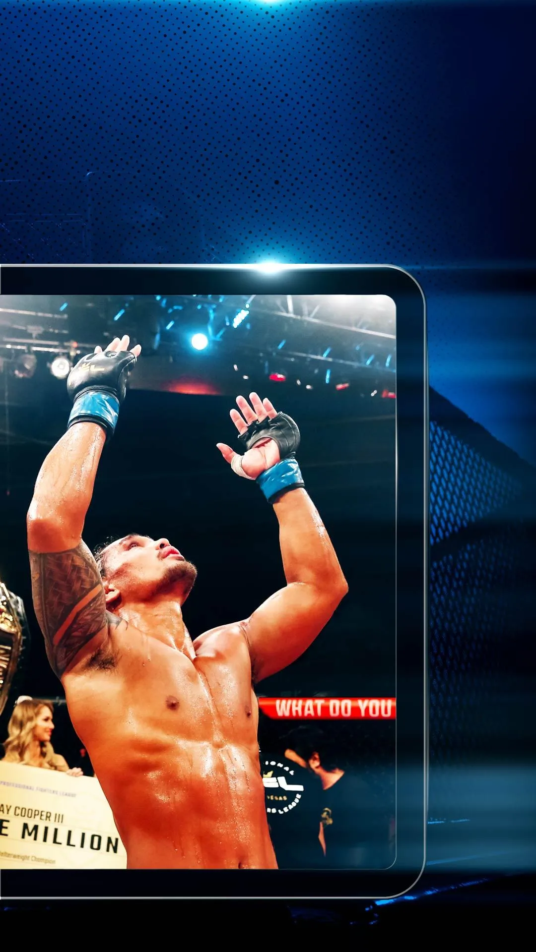 PFL Fight Central | Indus Appstore | Screenshot