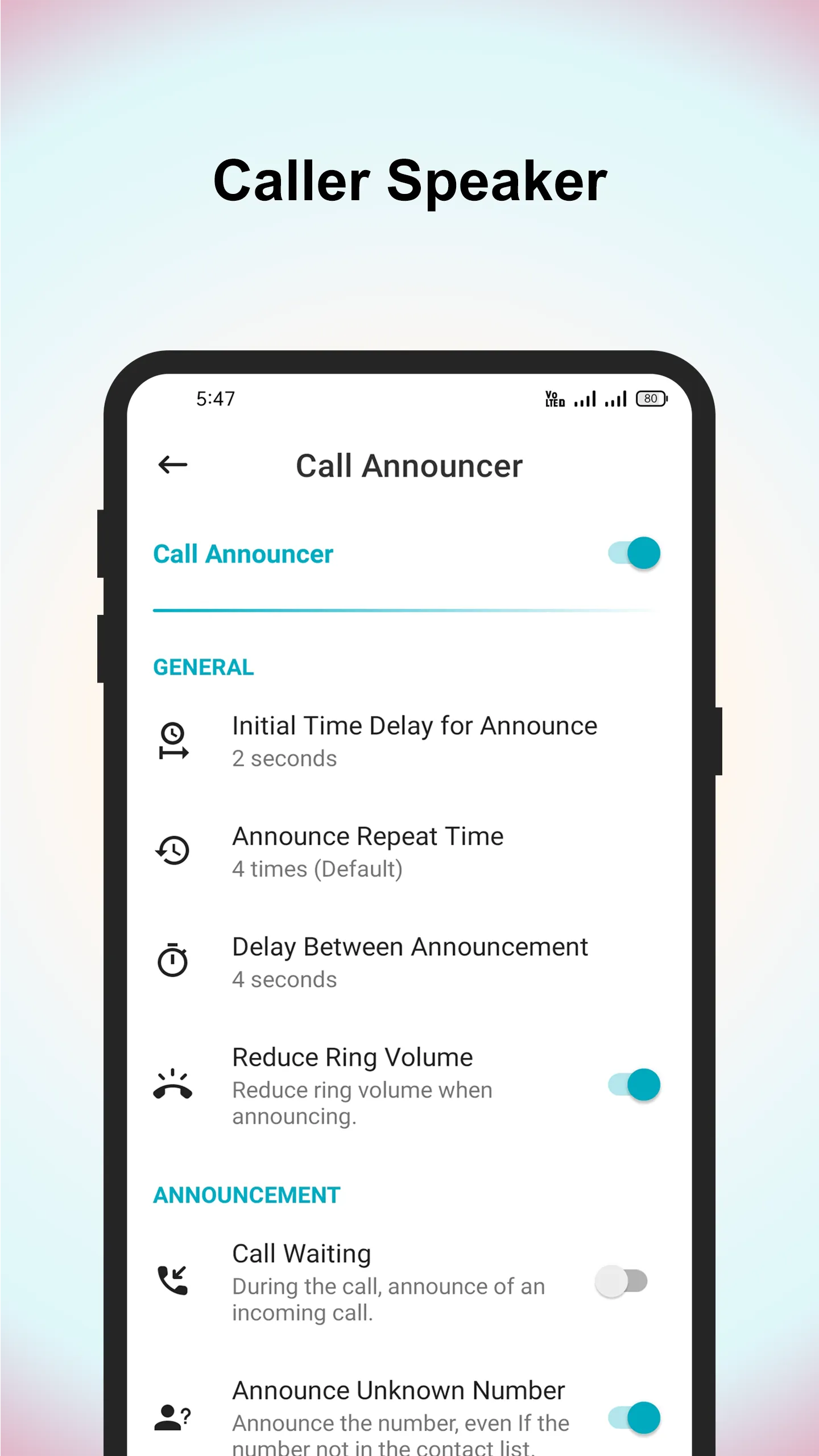Caller ID & Speaker | Indus Appstore | Screenshot