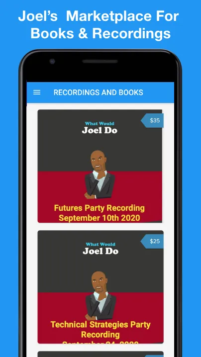 What Would Joel Do App | Indus Appstore | Screenshot