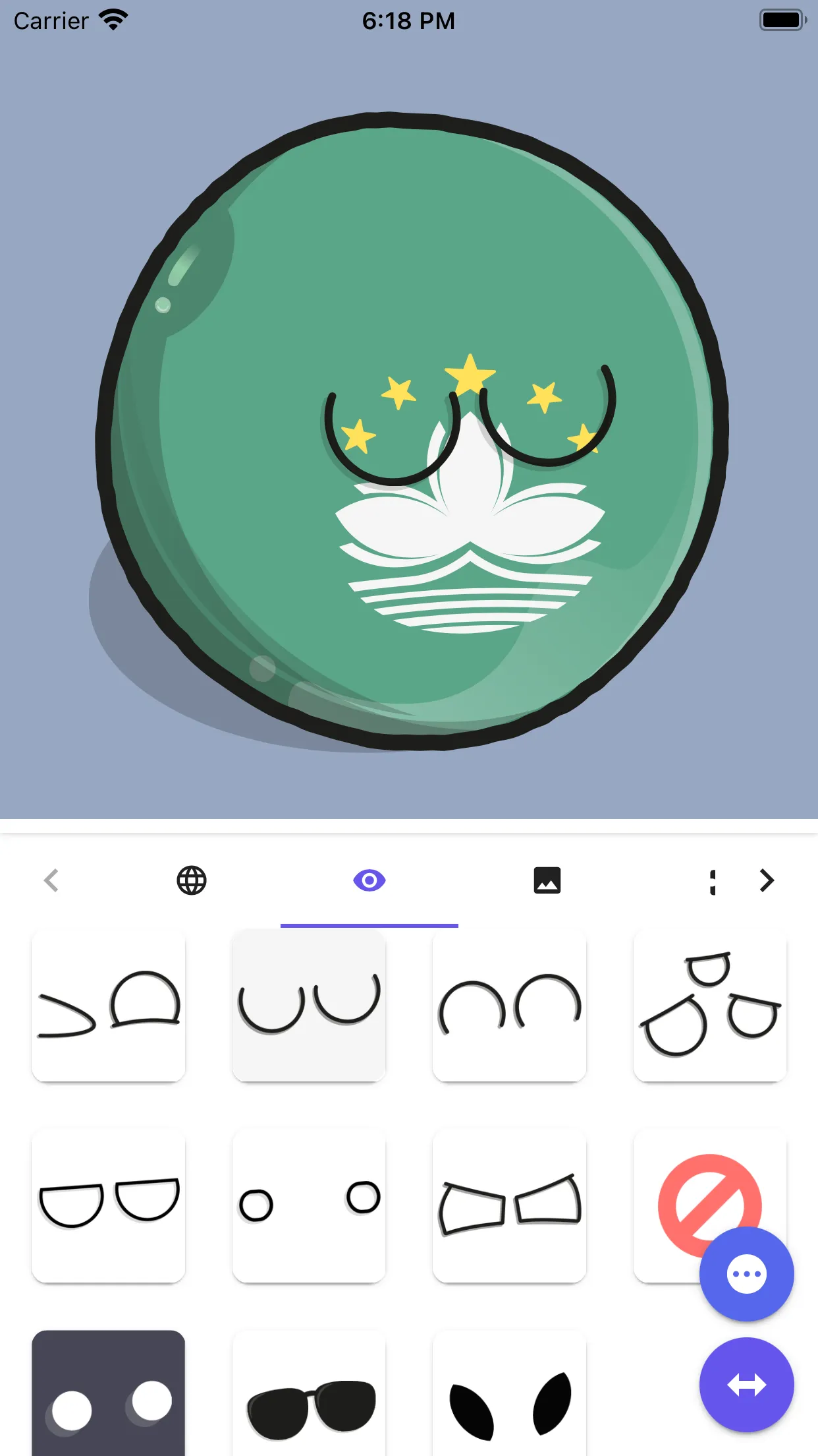 Countryballs Stickers | Indus Appstore | Screenshot