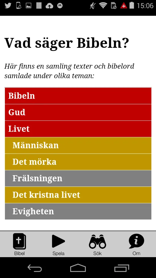 Folkbibeln | Indus Appstore | Screenshot