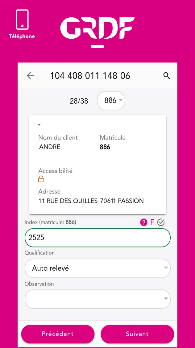 Relevé à pied | Indus Appstore | Screenshot