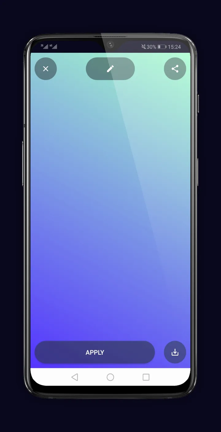 Gradient Wallpaper Maker | Indus Appstore | Screenshot