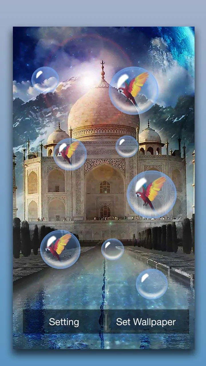 Taj Mahal Live Wallpaper | Indus Appstore | Screenshot