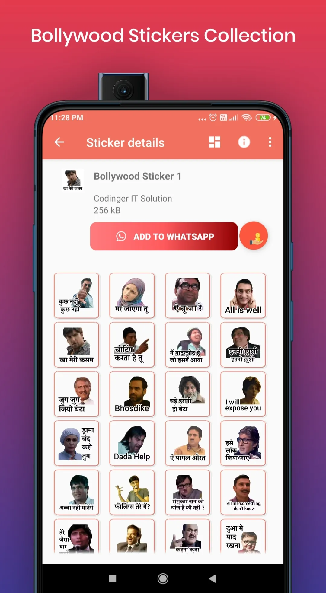 Web Series Stickers | Indus Appstore | Screenshot