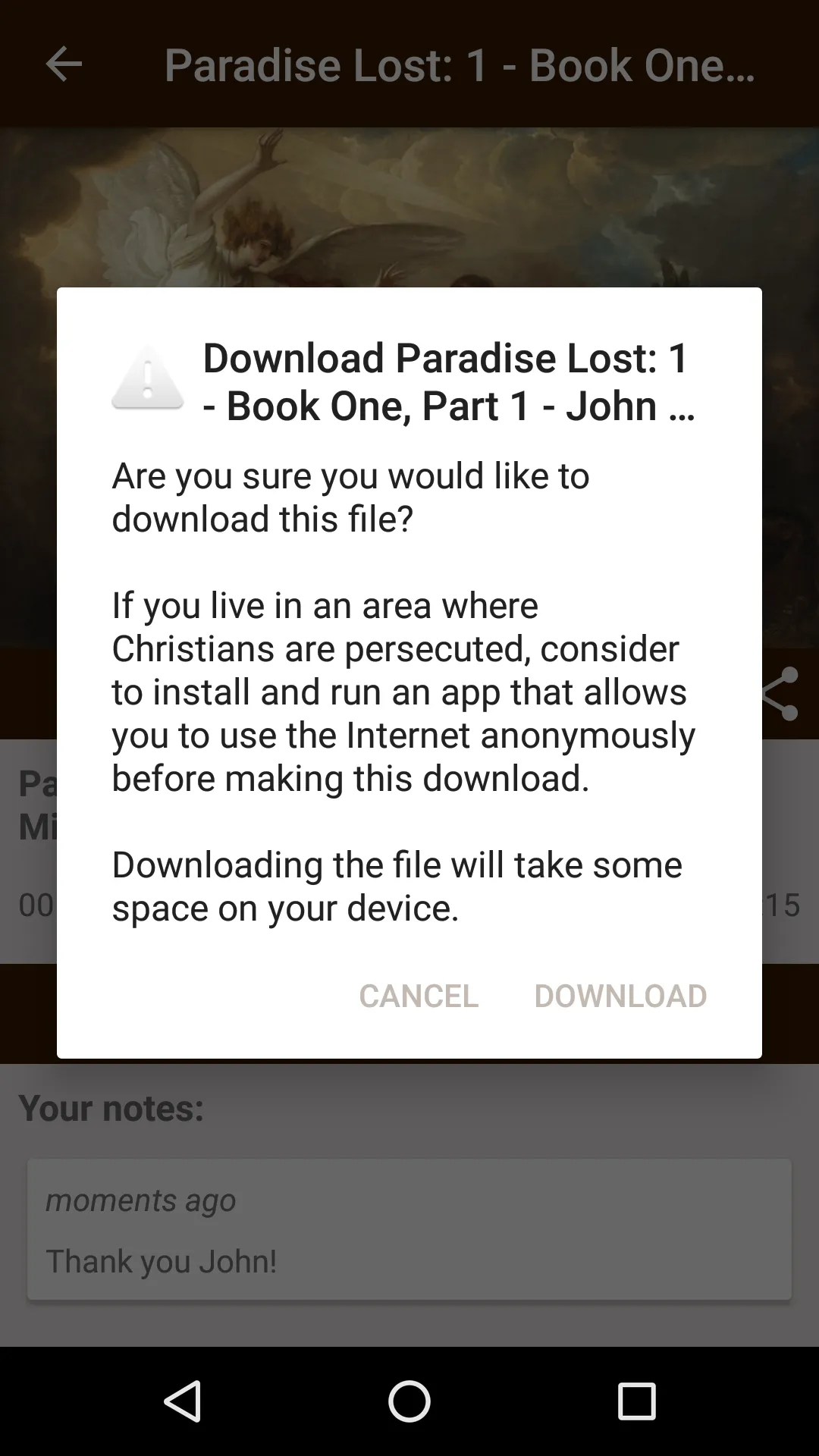 Paradise Lost - John Milton | Indus Appstore | Screenshot