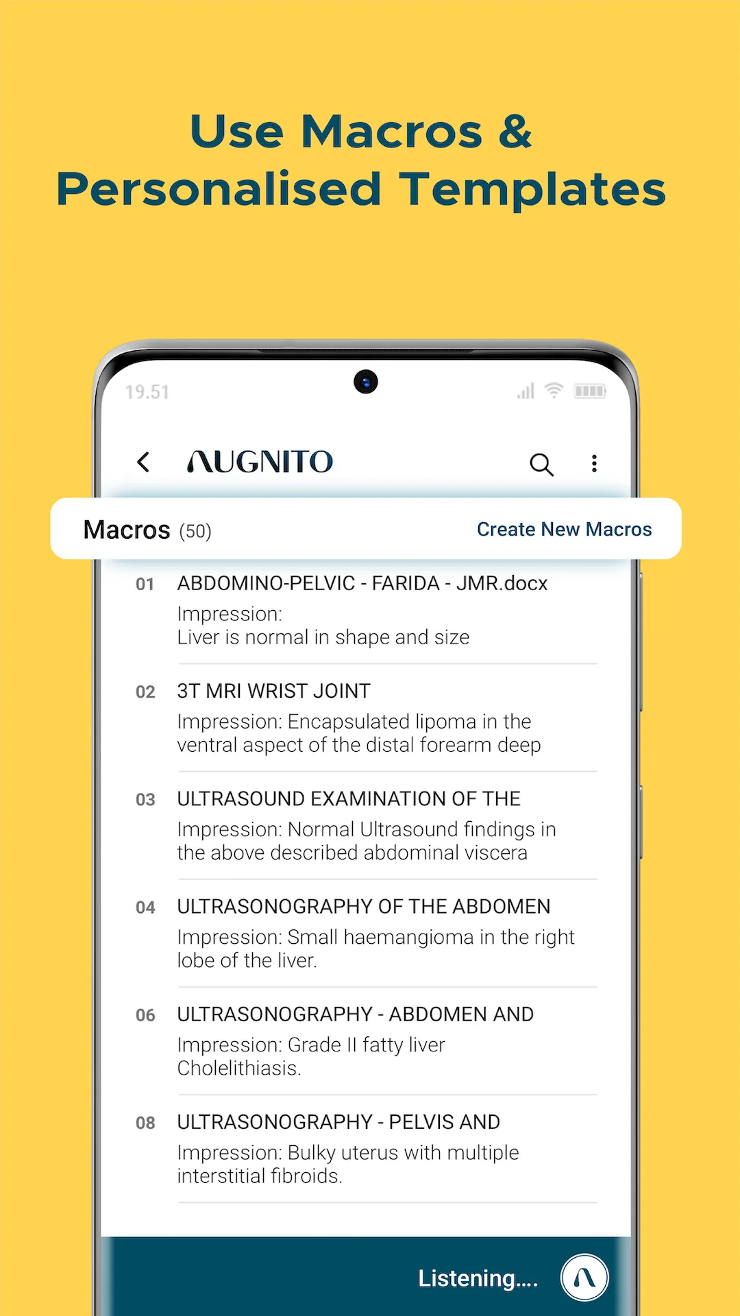 Augnito: Medical Dictation App | Indus Appstore | Screenshot