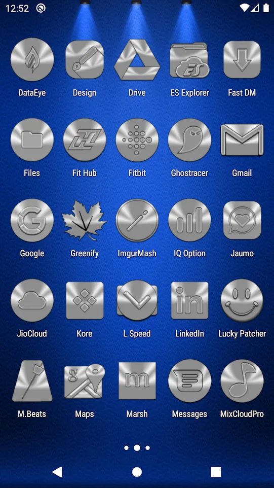 Silver and Chrome Icon Pack | Indus Appstore | Screenshot