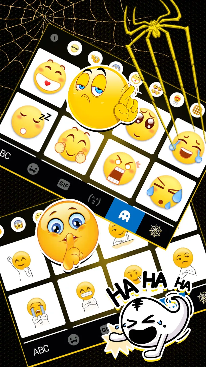 Golden Spider Theme | Indus Appstore | Screenshot