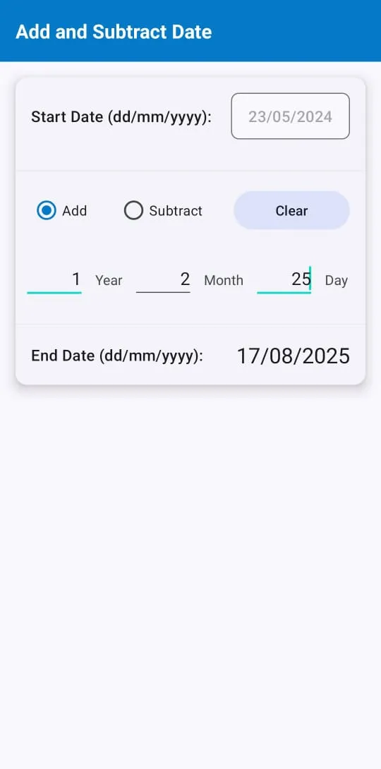 Age Calculator : Date of Birth | Indus Appstore | Screenshot