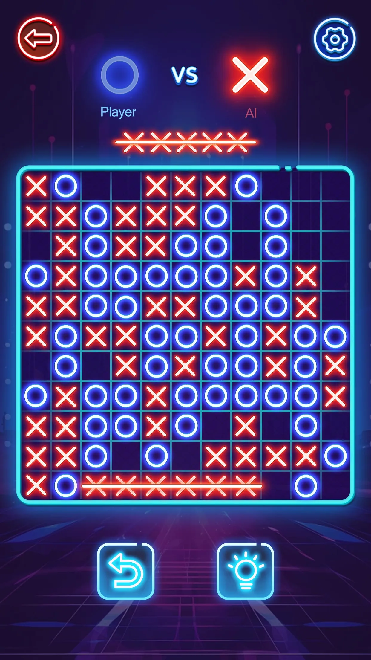 OX Game - XOXO · Tic Tac Toe | Indus Appstore | Screenshot