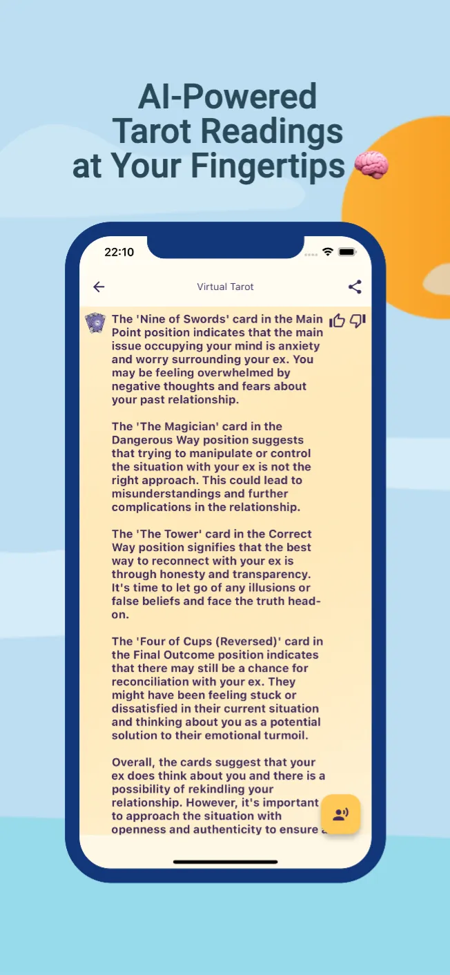 Virtual Tarot:Reading&Guidance | Indus Appstore | Screenshot