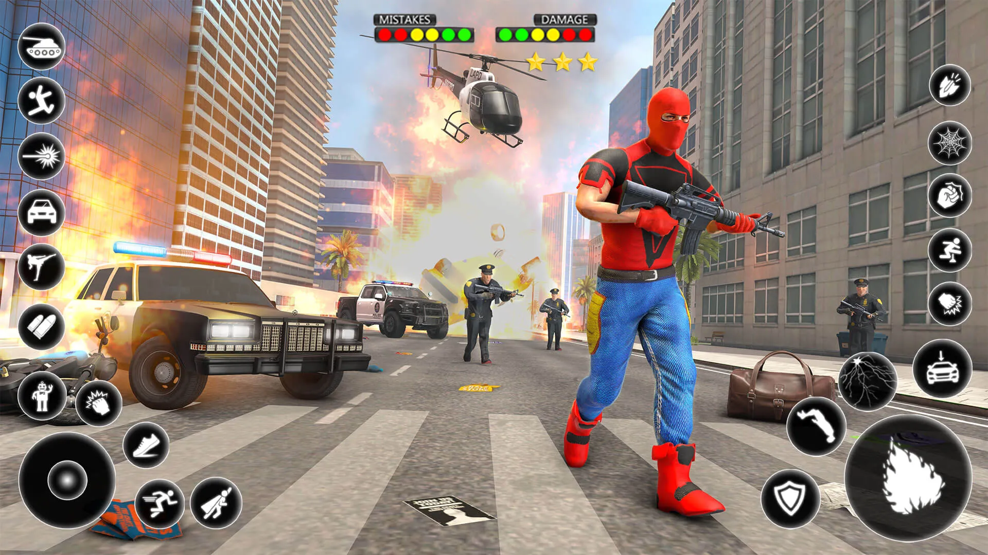 Spider Vice Town Rope Hero Man | Indus Appstore | Screenshot
