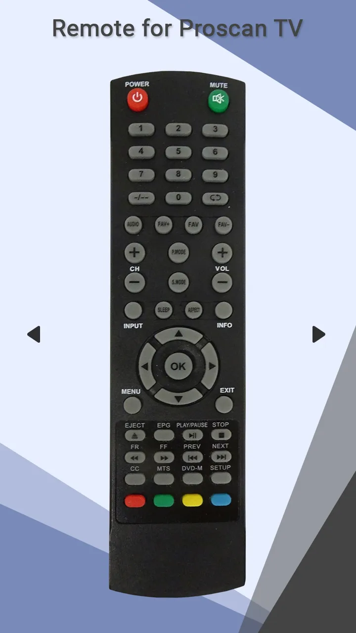 Remote for Proscan TV | Indus Appstore | Screenshot