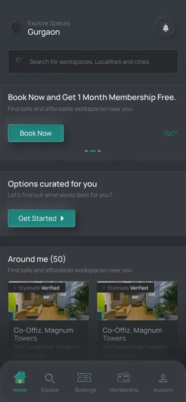 Stylework - Coworking Spaces | Indus Appstore | Screenshot