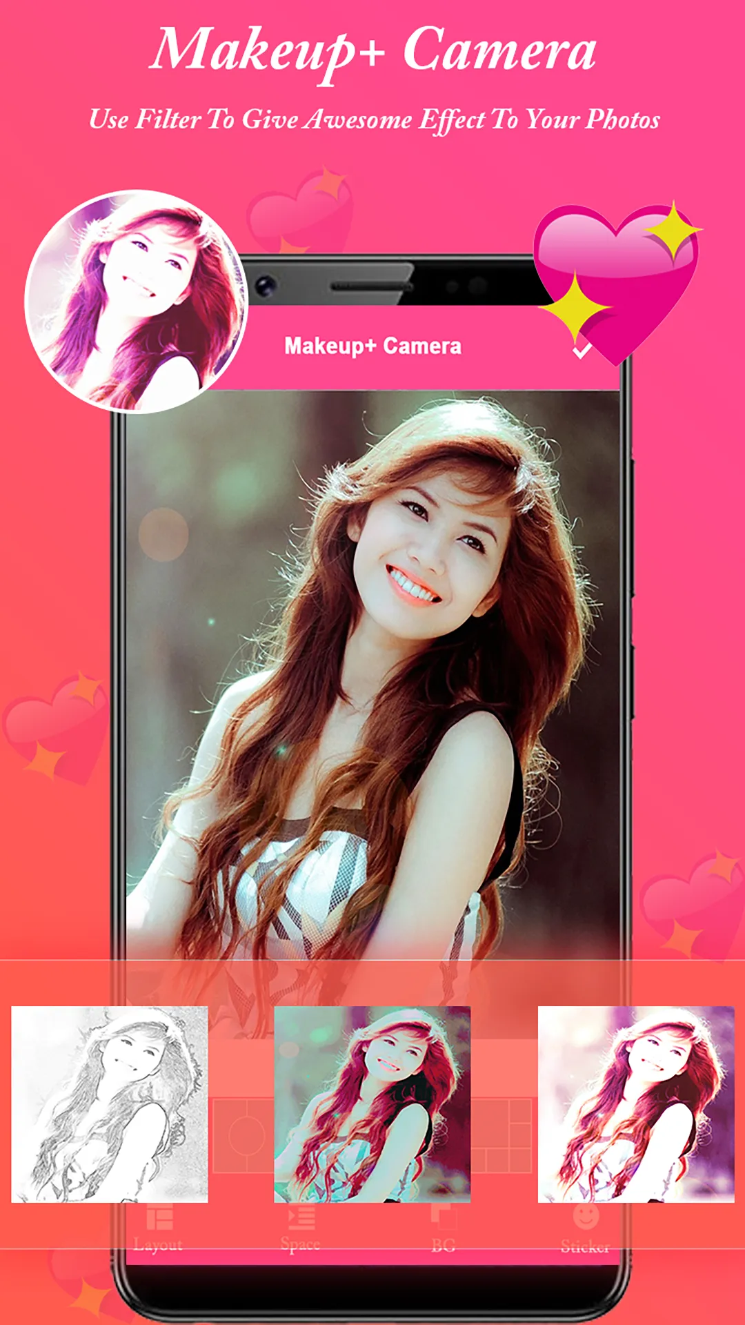 Makeup Plus Camera | Indus Appstore | Screenshot