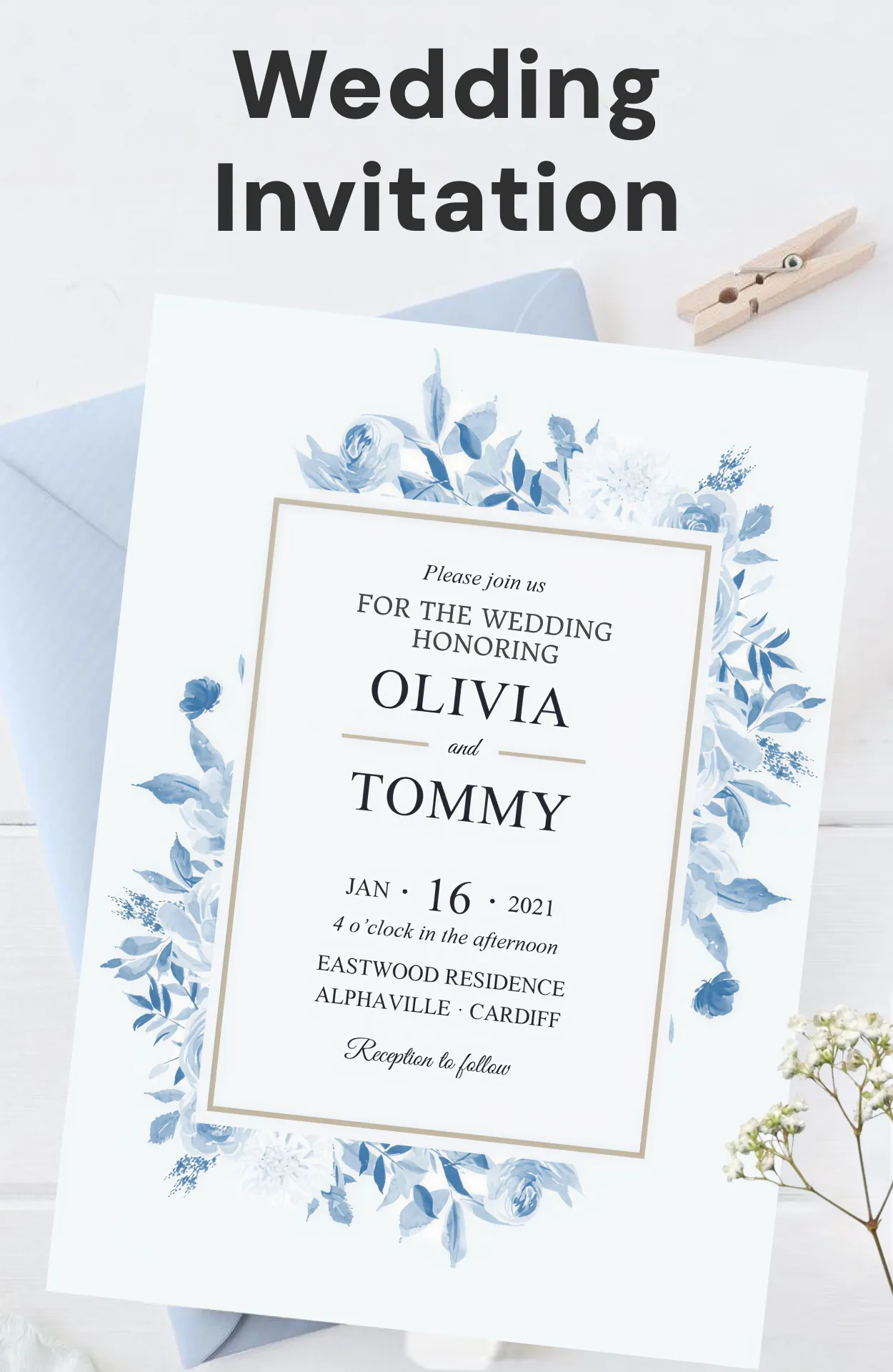 Invitation Card Maker + RSVP | Indus Appstore | Screenshot
