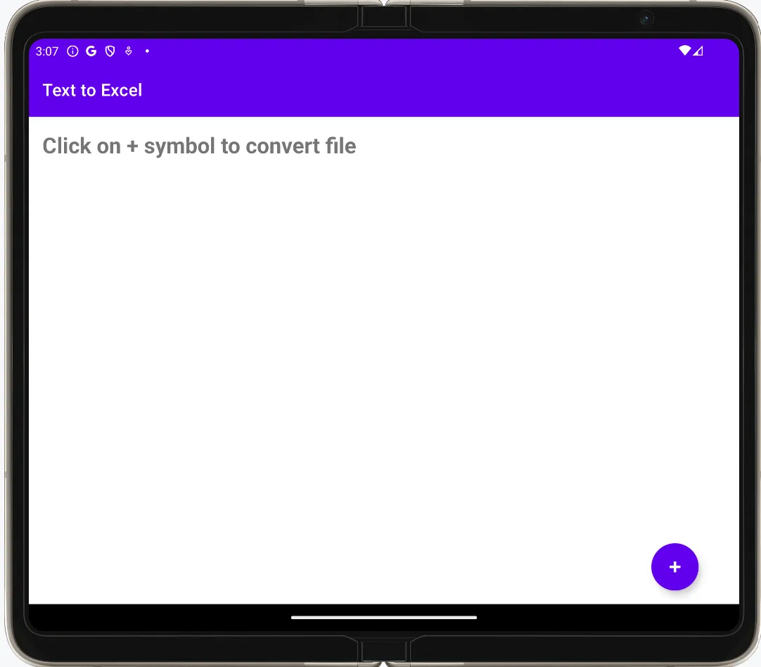 Text to Excel Converter | Indus Appstore | Screenshot