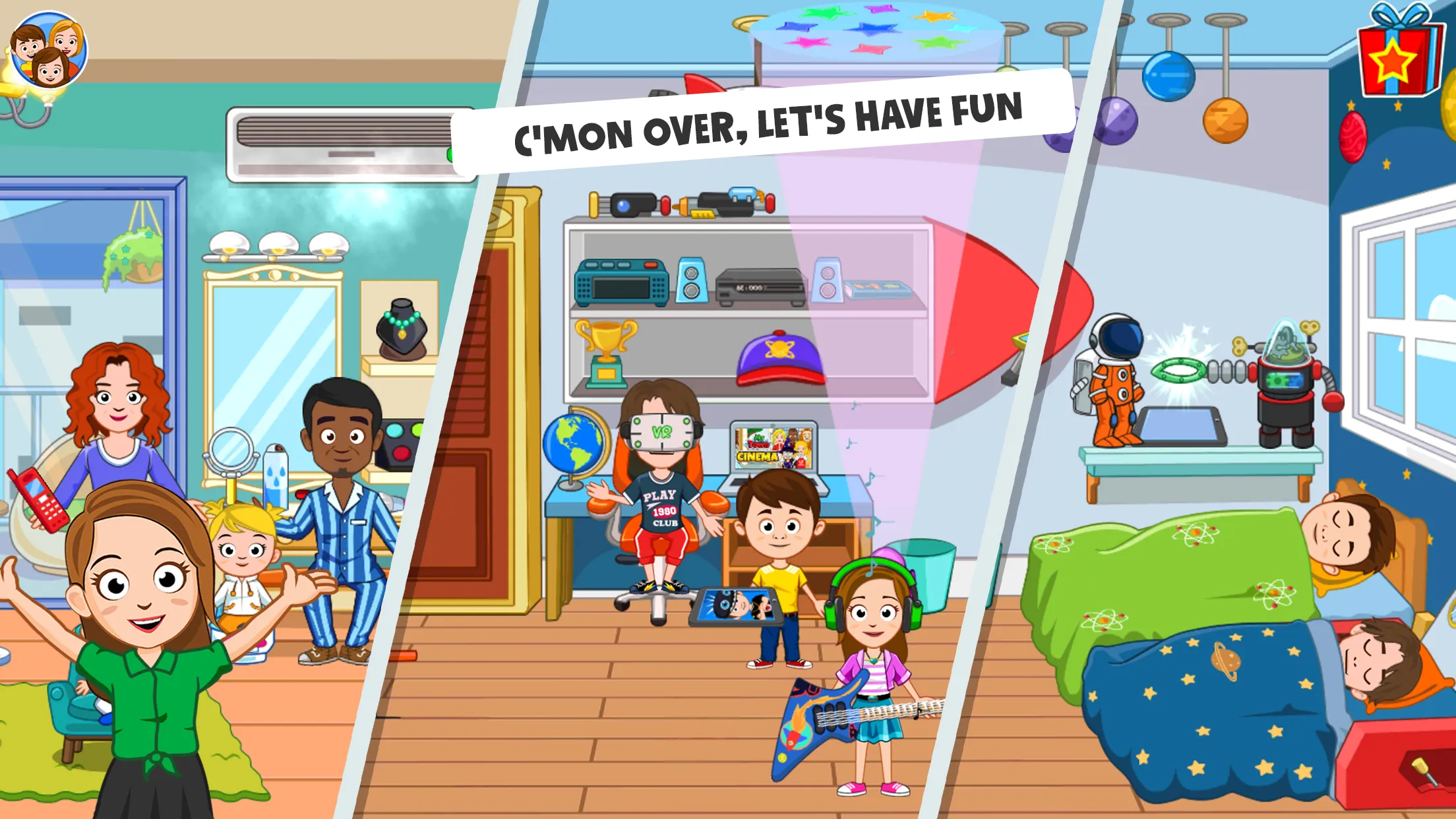 My Town - Friends House game | Indus Appstore | Screenshot