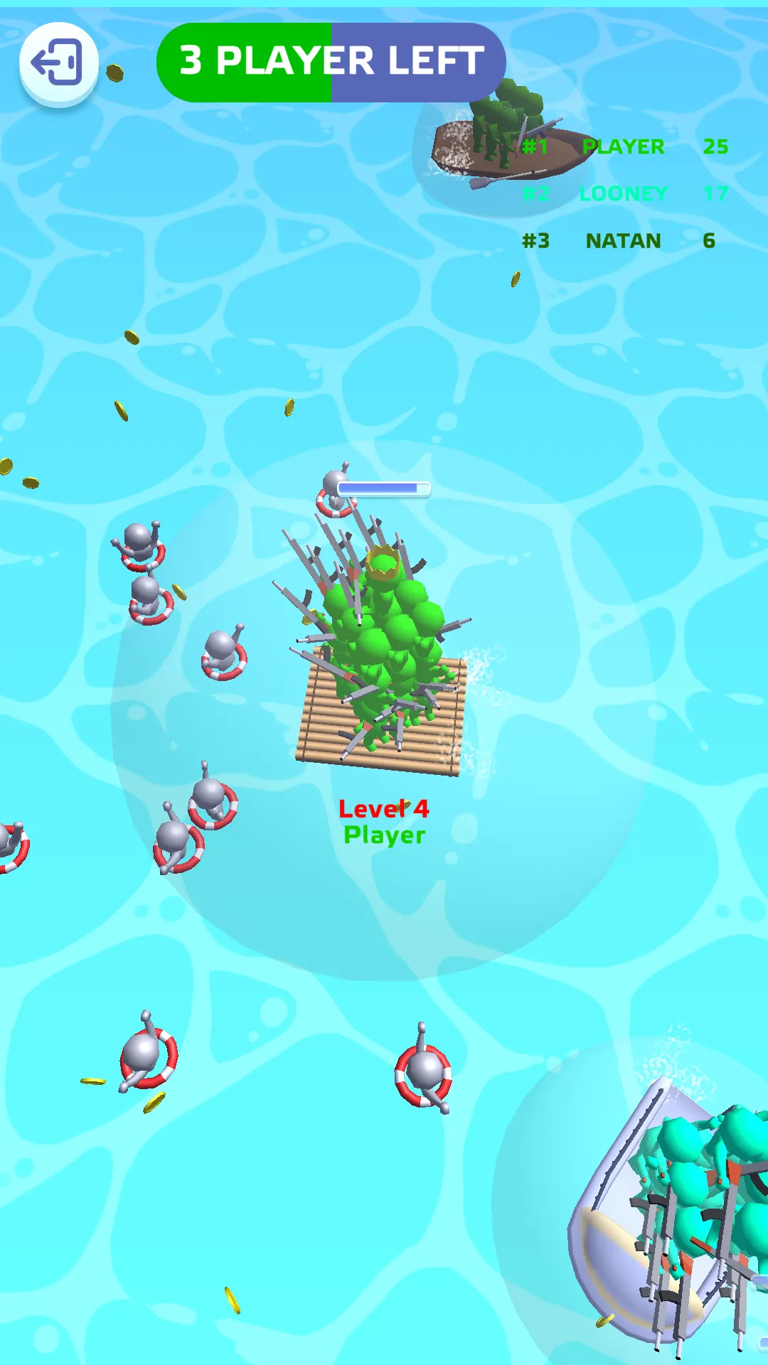 Raft Sea Wars io | Indus Appstore | Screenshot