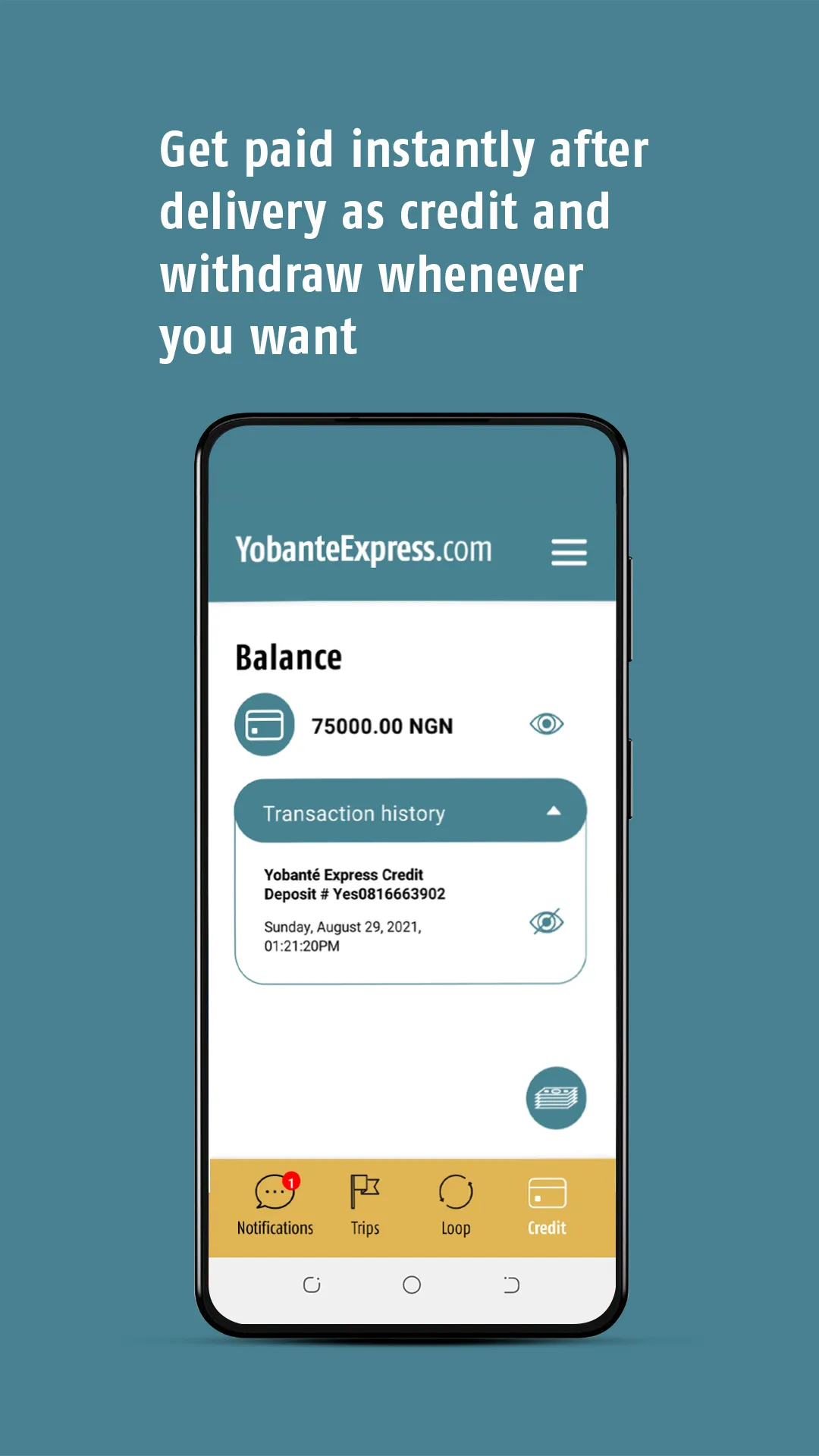 YOBANTE EXPRESS - Delivery | Indus Appstore | Screenshot