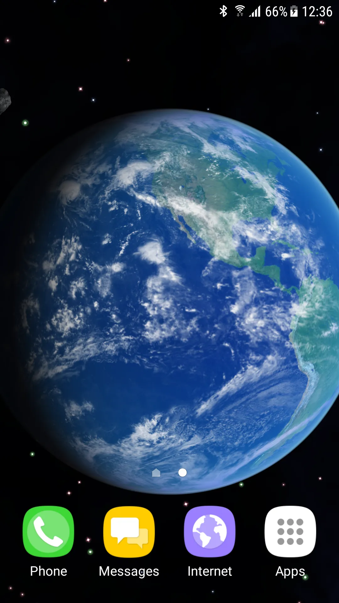 3D Earth Live Wallpaper | Indus Appstore | Screenshot