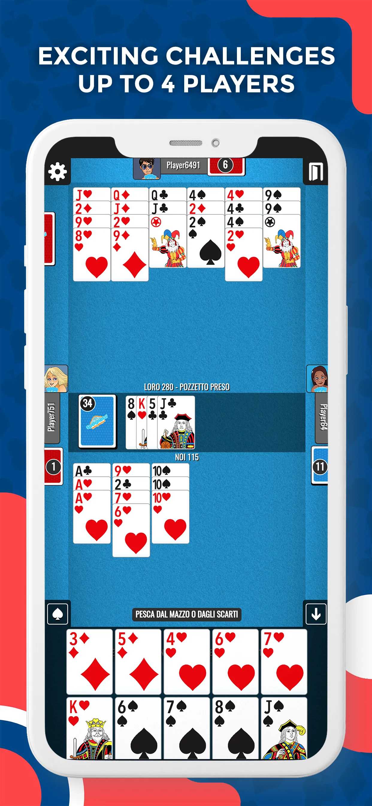 Burraco Più – Card games | Indus Appstore | Screenshot