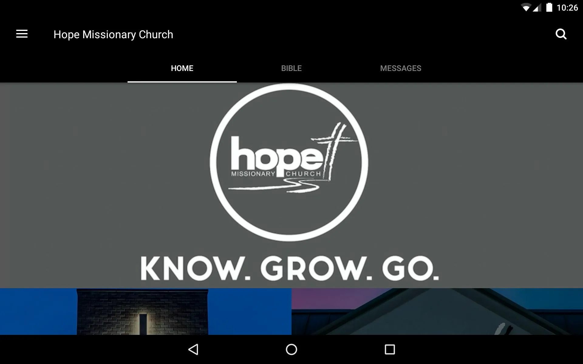 Hope Missionary Church | Indus Appstore | Screenshot