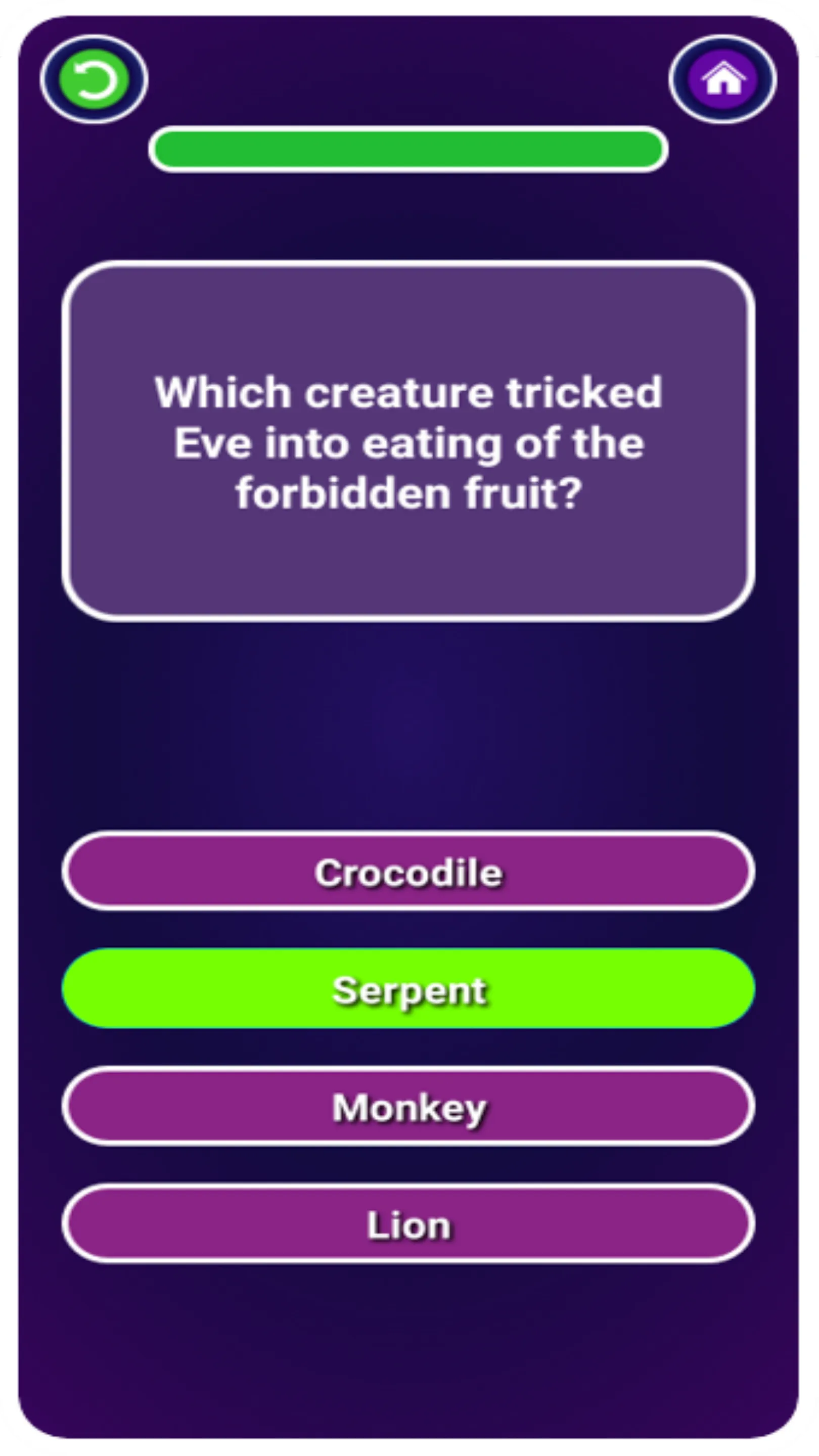 Bible Quiz & Answers | Indus Appstore | Screenshot