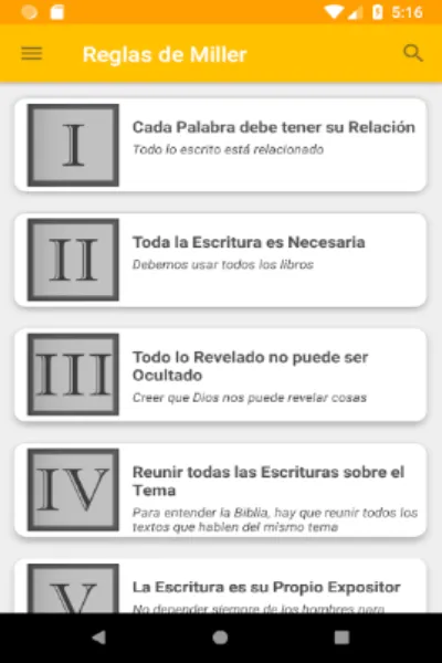 Reglas de Miller | Indus Appstore | Screenshot