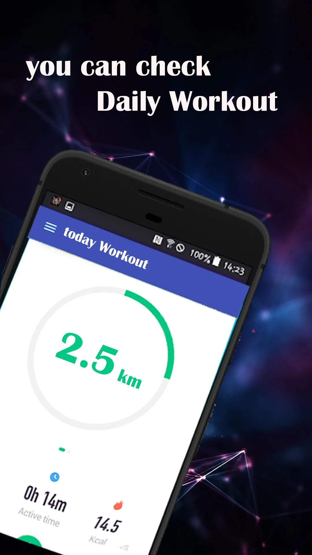 Calculate Walking  and running | Indus Appstore | Screenshot