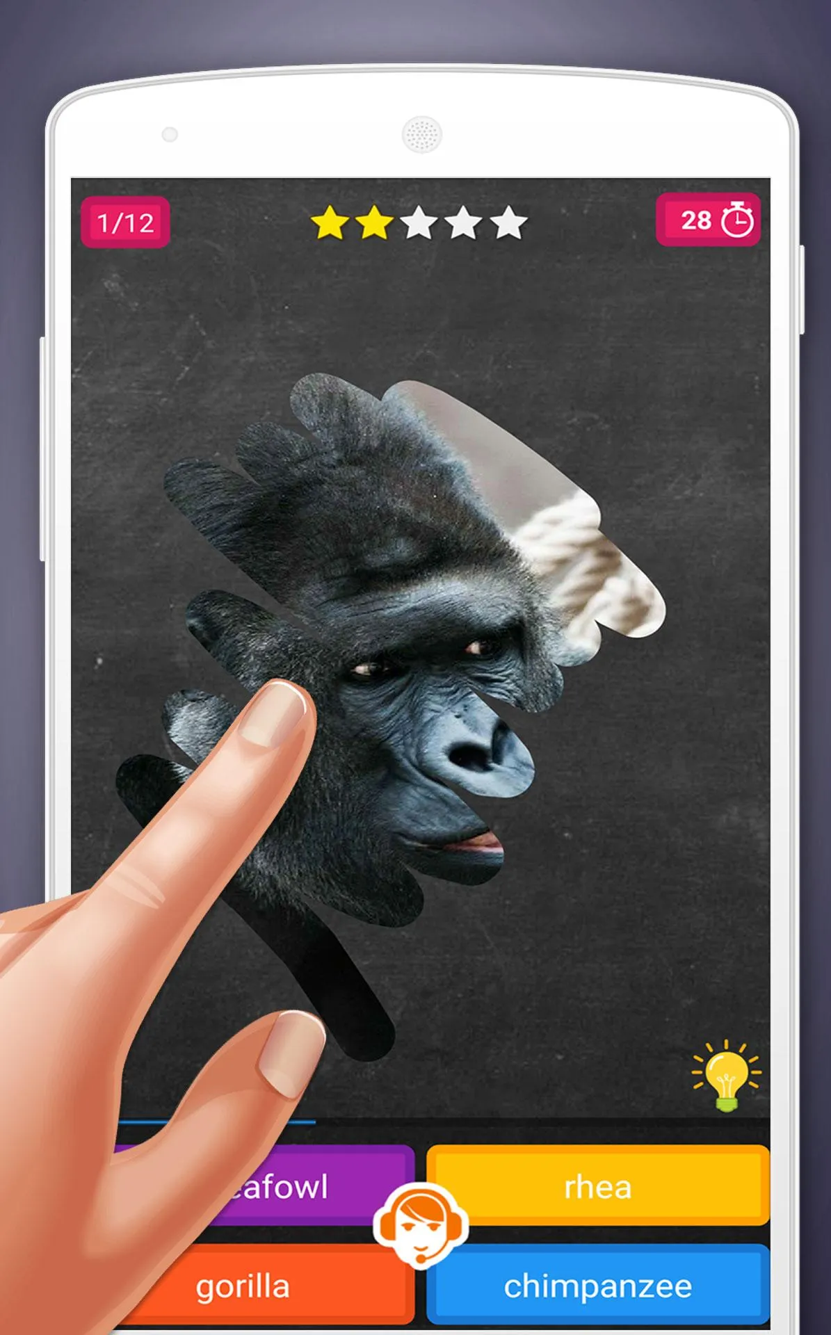 Scratch Game: Animals Quiz | Indus Appstore | Screenshot