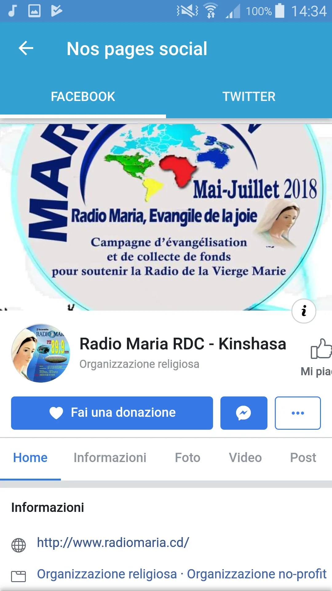 Radio Maria RD Congo | Indus Appstore | Screenshot