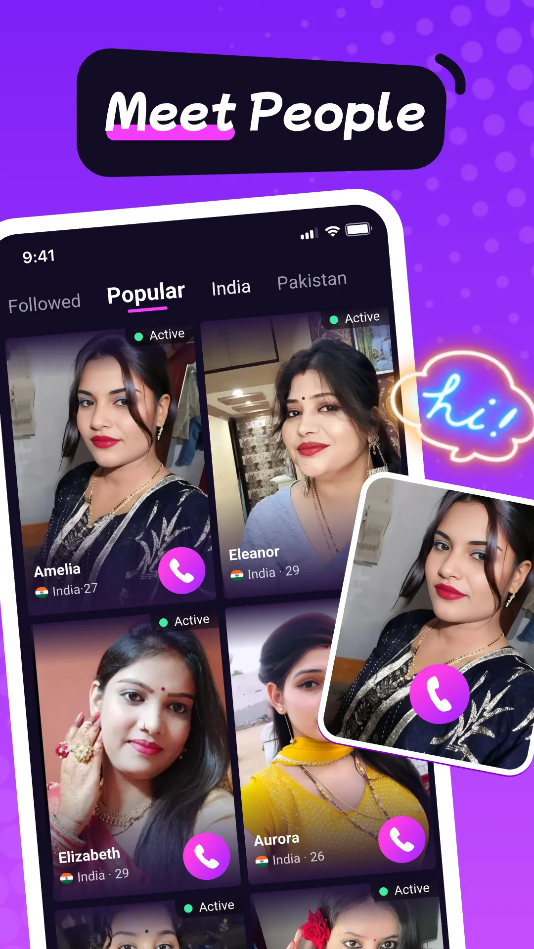 Jomi— Video & Meet friends | Indus Appstore | Screenshot