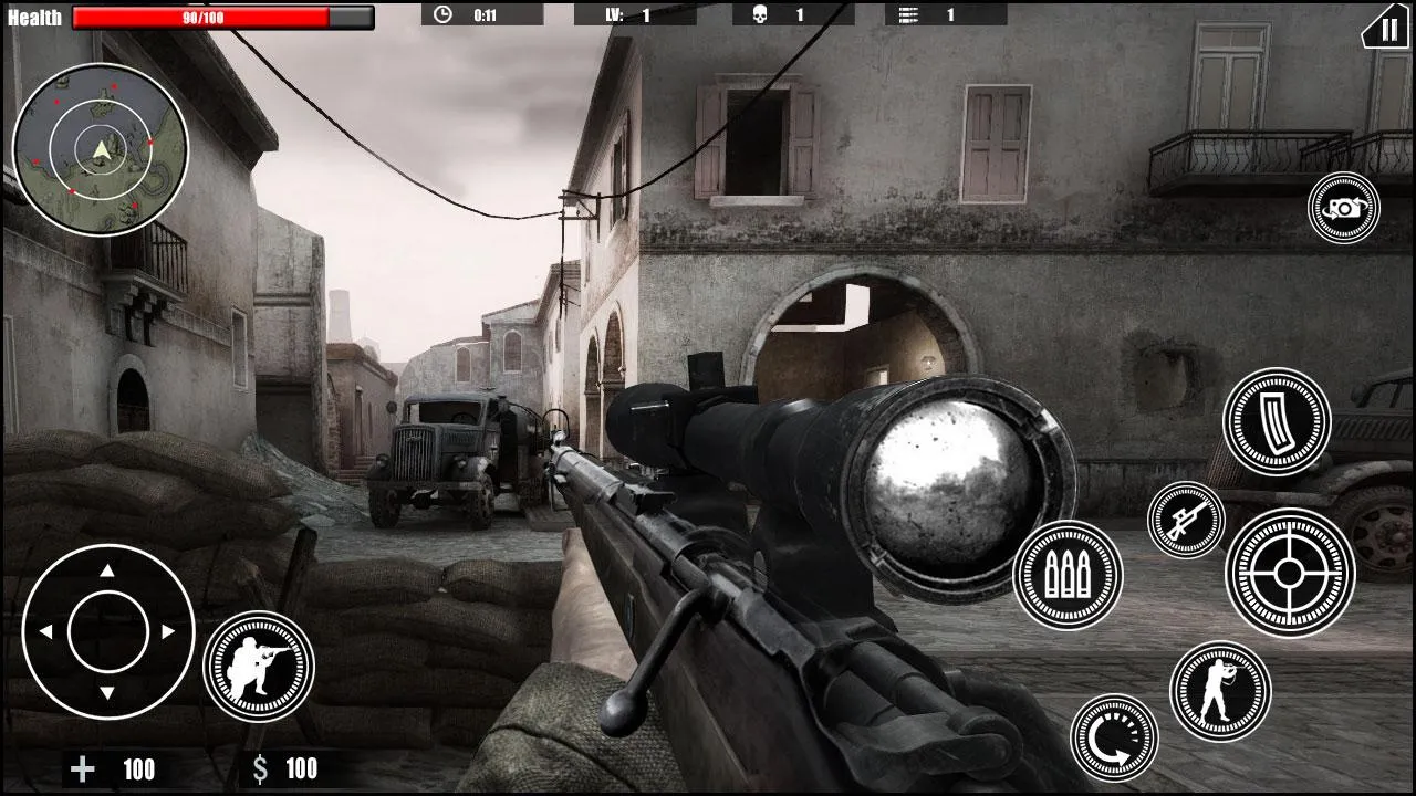 WW2 Sniper Gun War Games | Indus Appstore | Screenshot