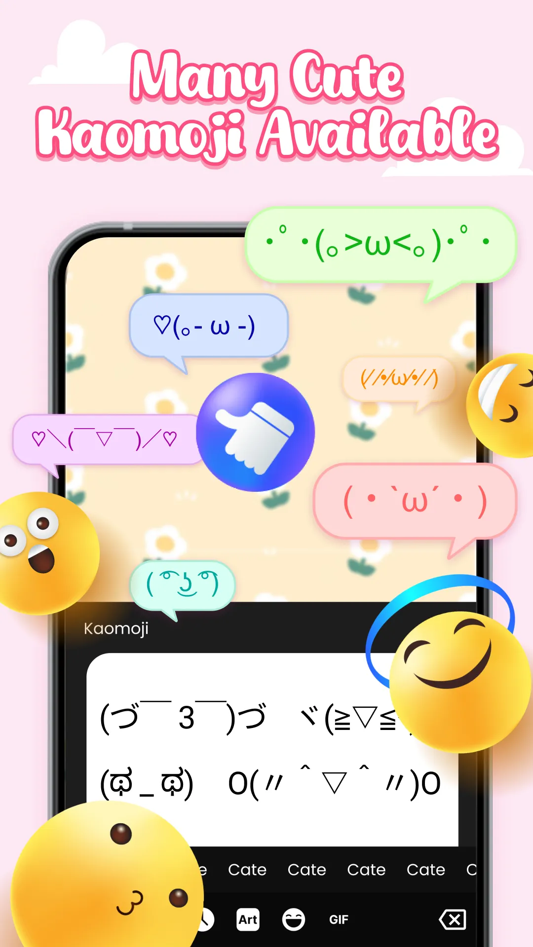 Blom: Kaomoji & Emoji Keyboard | Indus Appstore | Screenshot