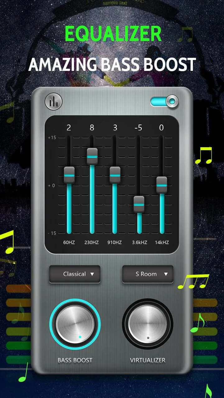 Music Player - Bass Booster Eq | Indus Appstore | Screenshot