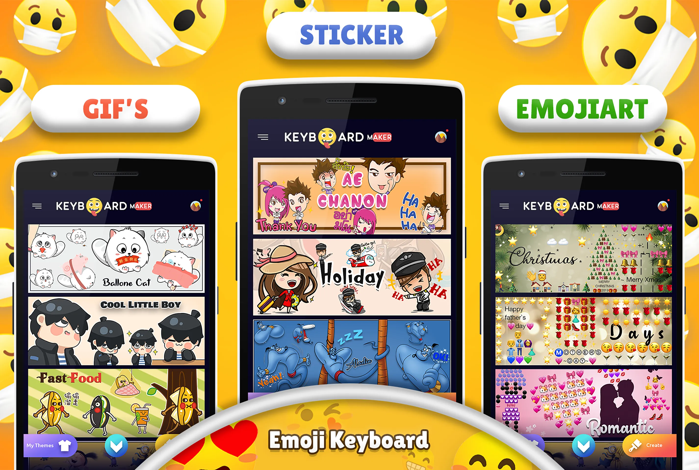 Keyboard : Emoji, Theme & Gifs | Indus Appstore | Screenshot