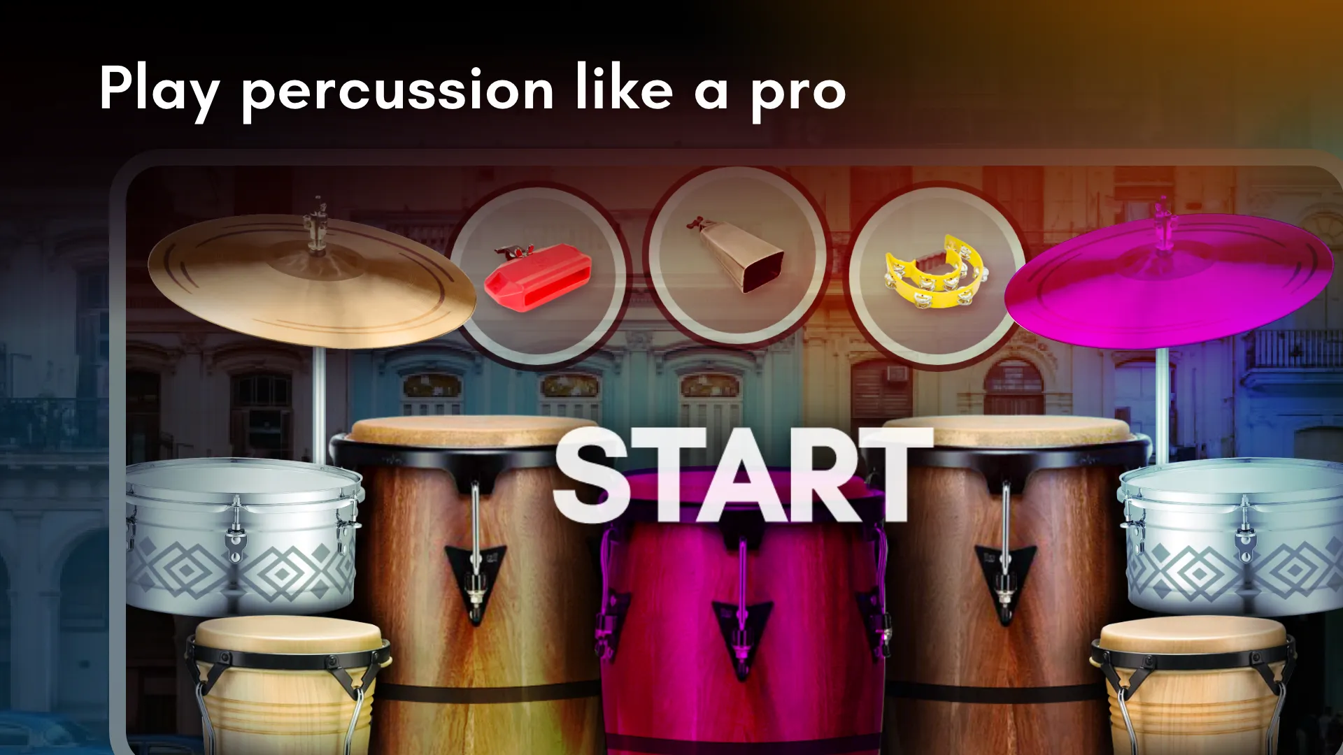 Real Percussion: drum set | Indus Appstore | Screenshot