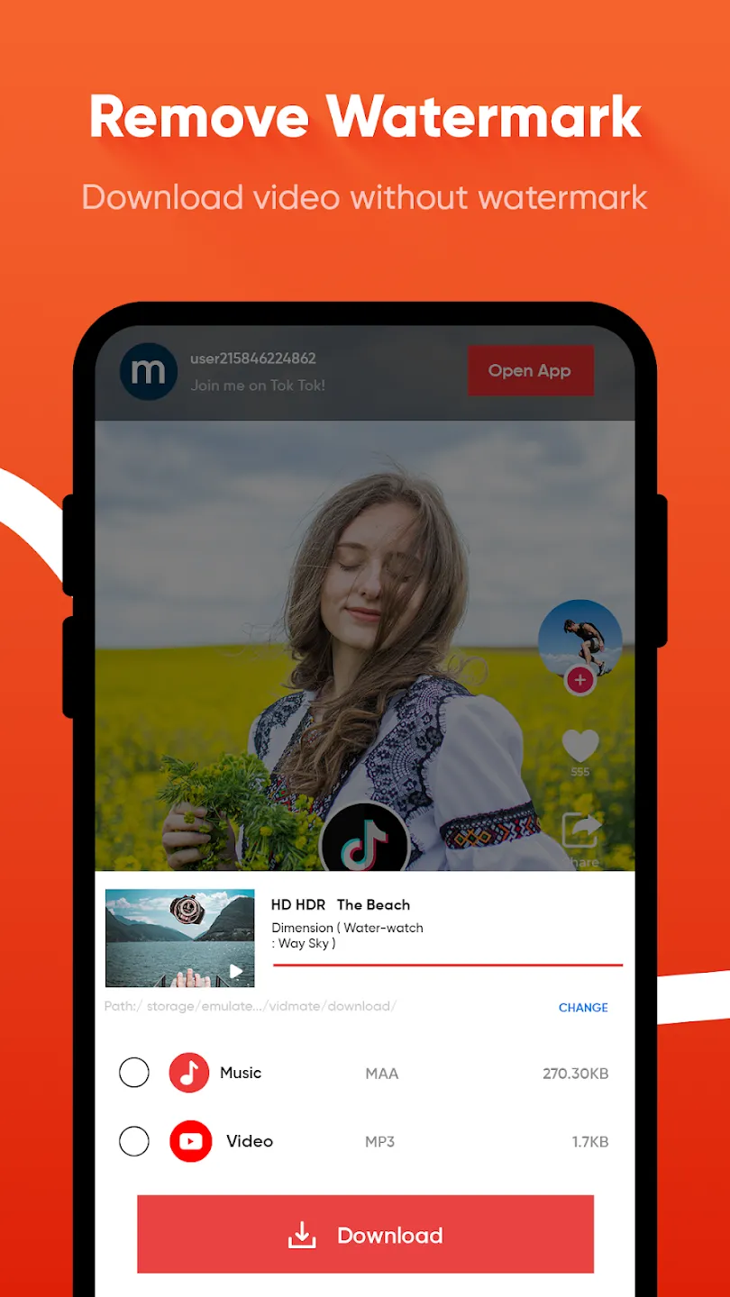 Video Downloader | Indus Appstore | Screenshot
