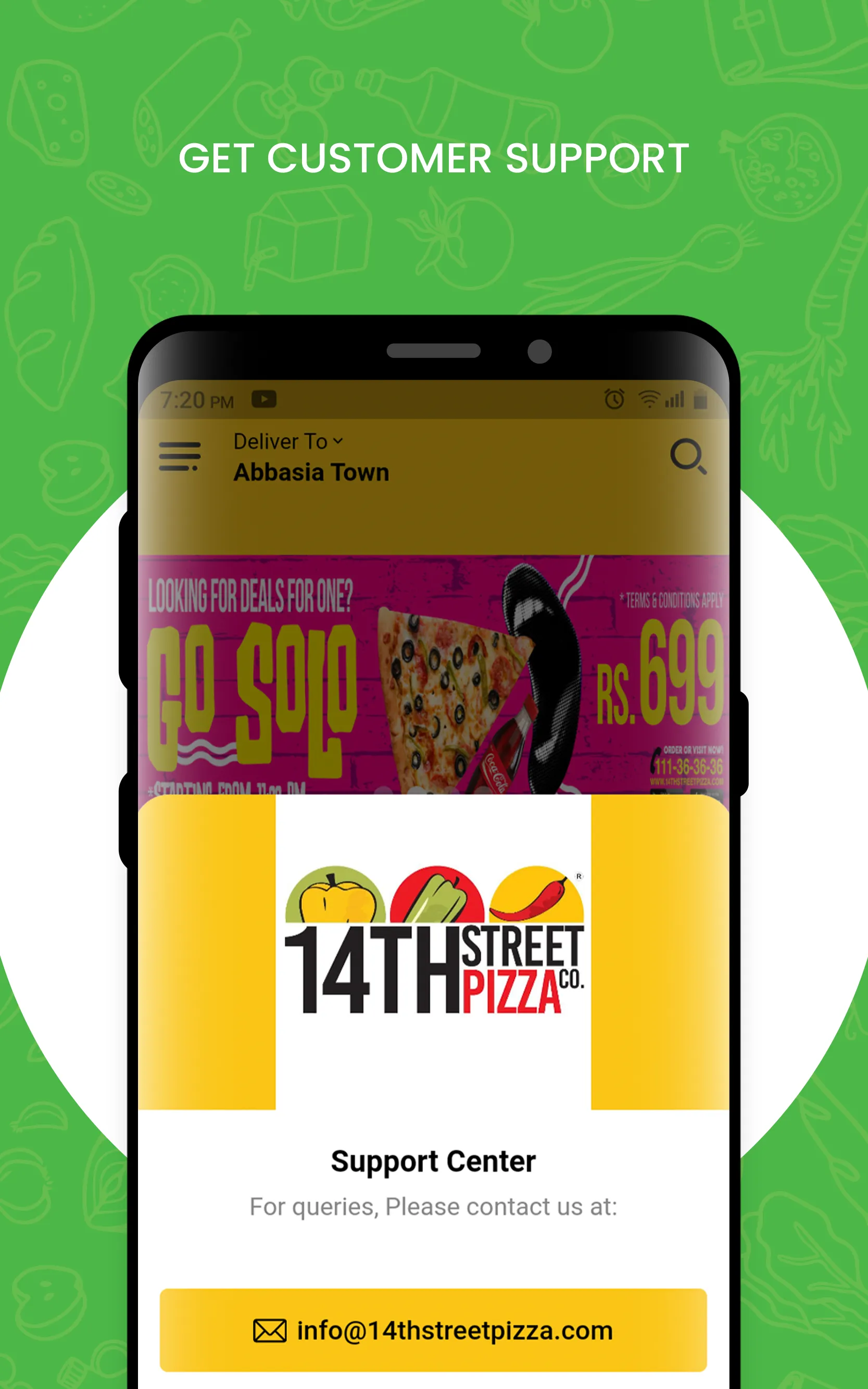 14th Street Pizza | Indus Appstore | Screenshot