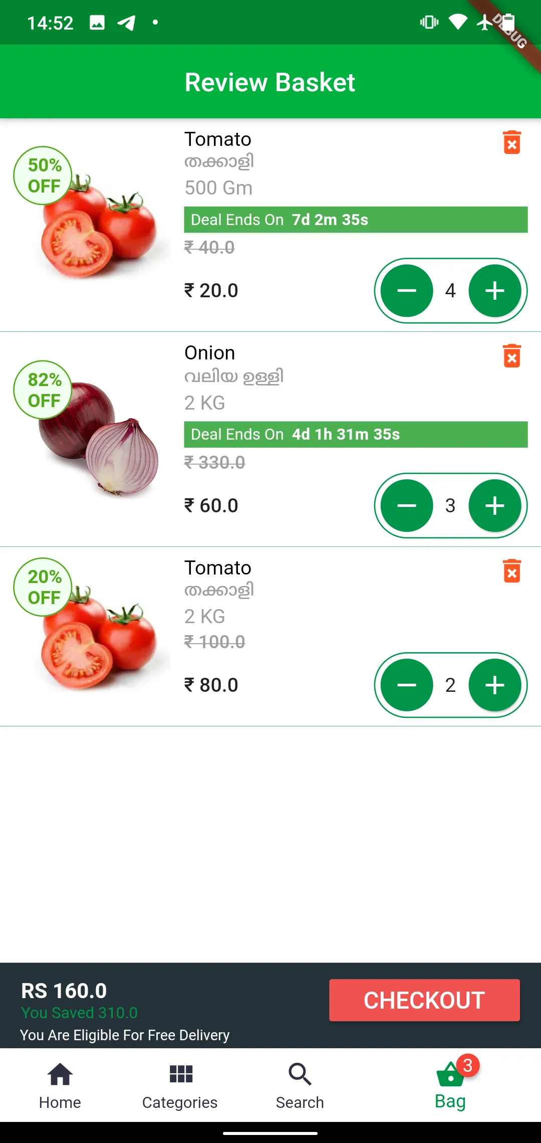 Naturecart - Grocery And Food  | Indus Appstore | Screenshot