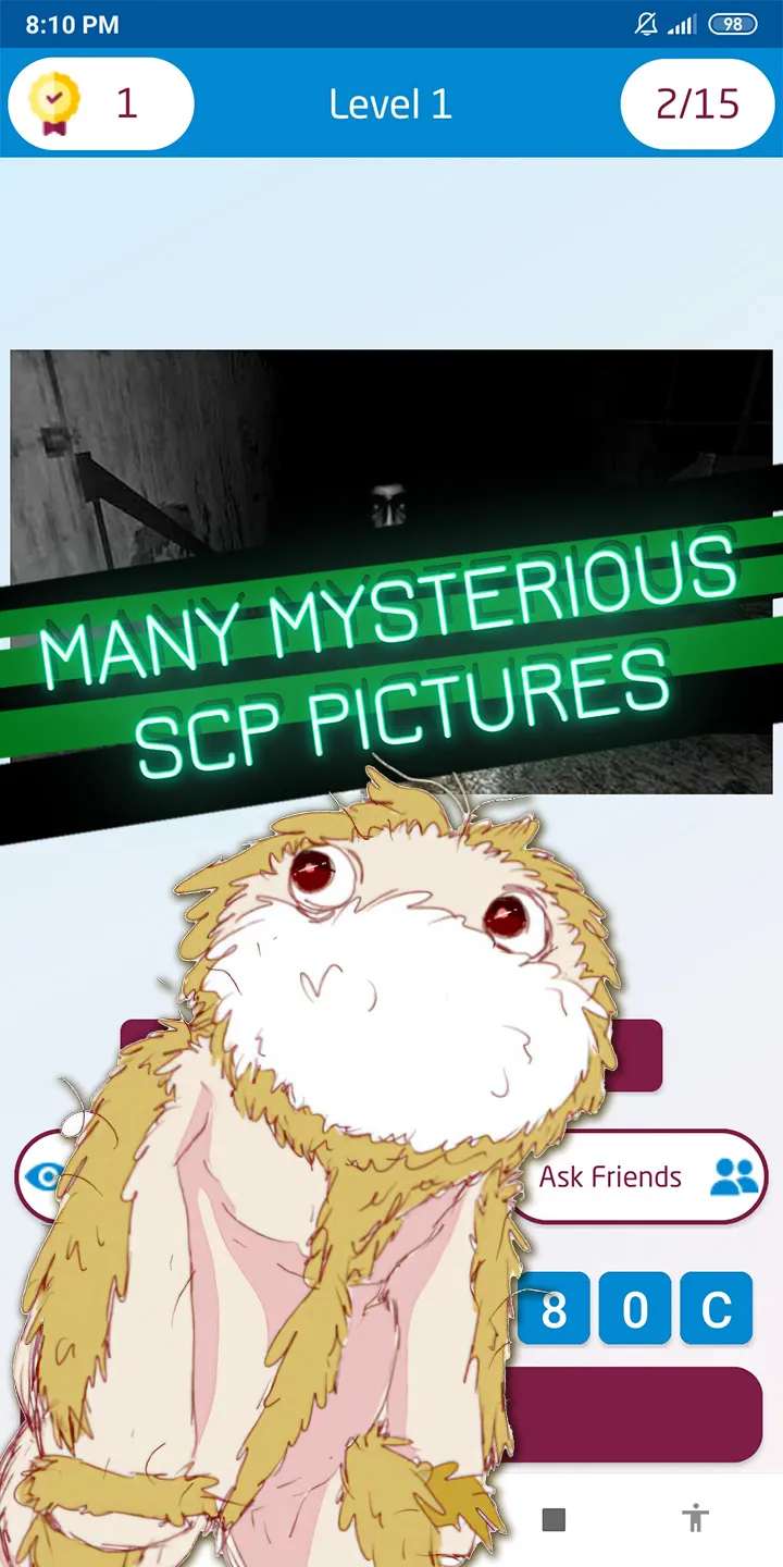 scp quiz game | Indus Appstore | Screenshot