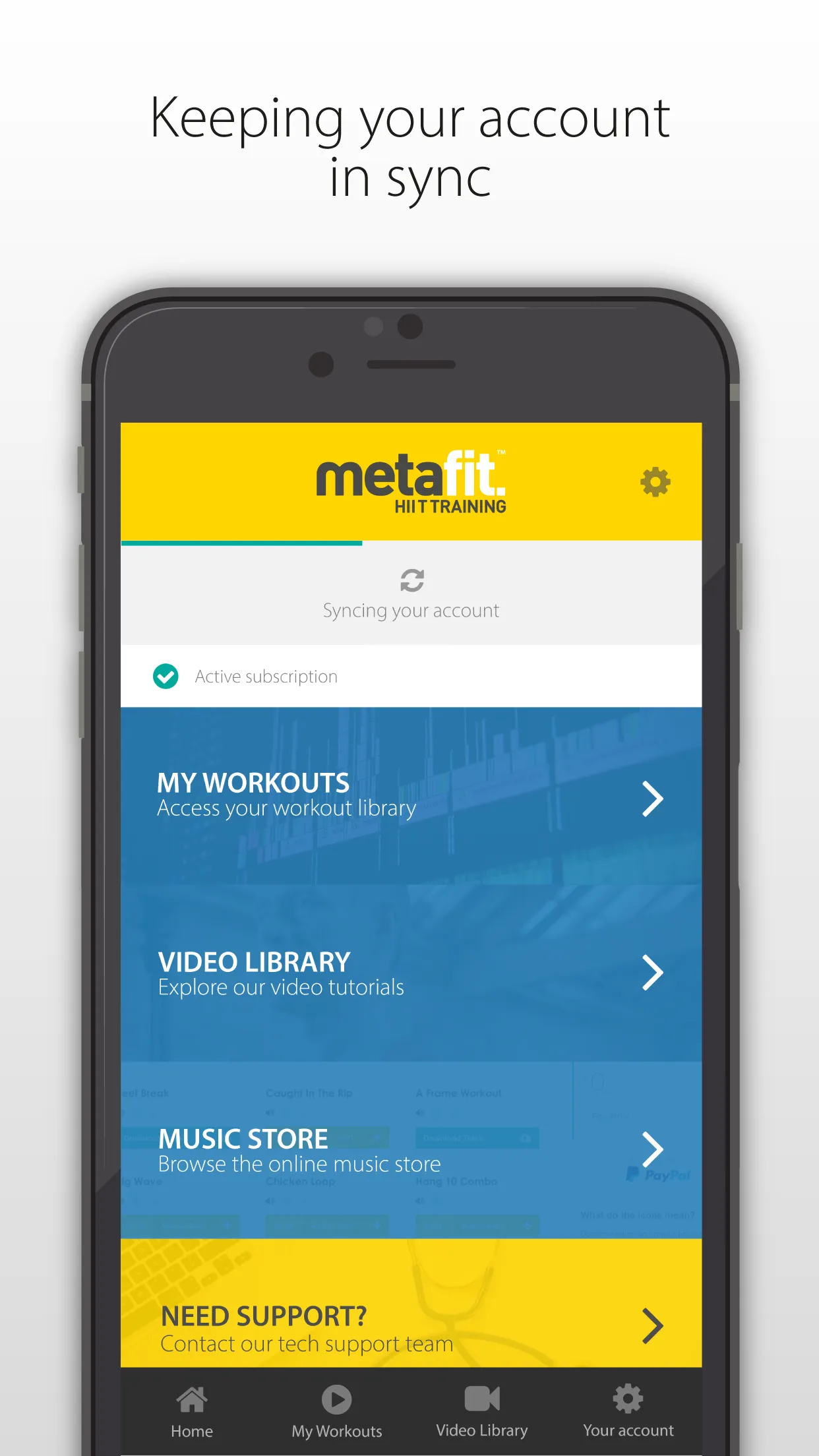 Metafit | Indus Appstore | Screenshot