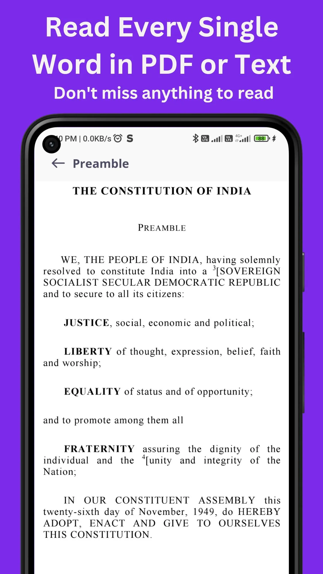 Constitution of India - Guide | Indus Appstore | Screenshot