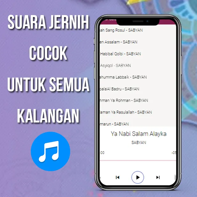 Lagu Sholawat Nabi Merdu Lirik | Indus Appstore | Screenshot