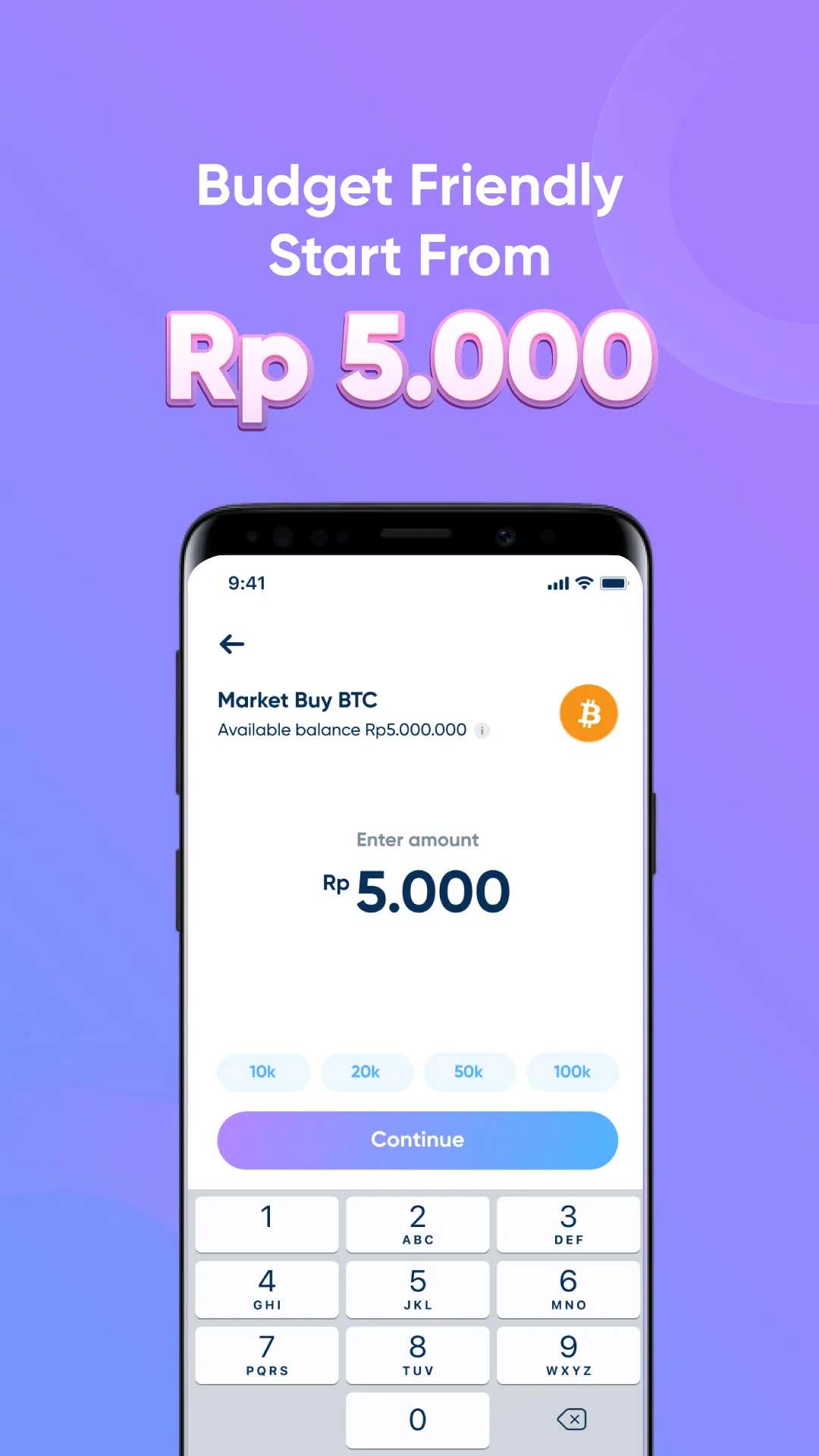 Nanovest: Buy Bitcoin, Crypto | Indus Appstore | Screenshot