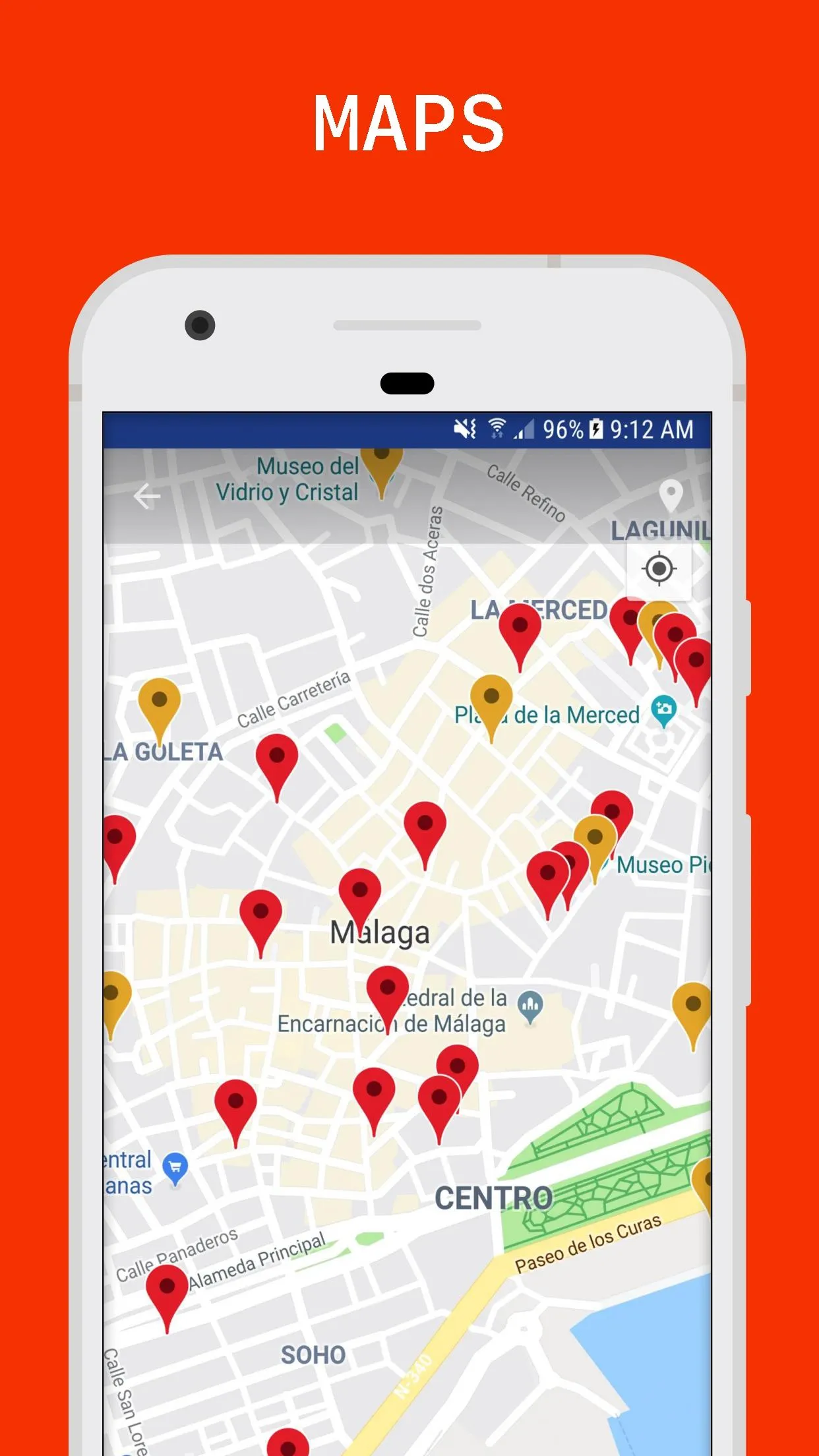 Málaga Travel Guide | Indus Appstore | Screenshot