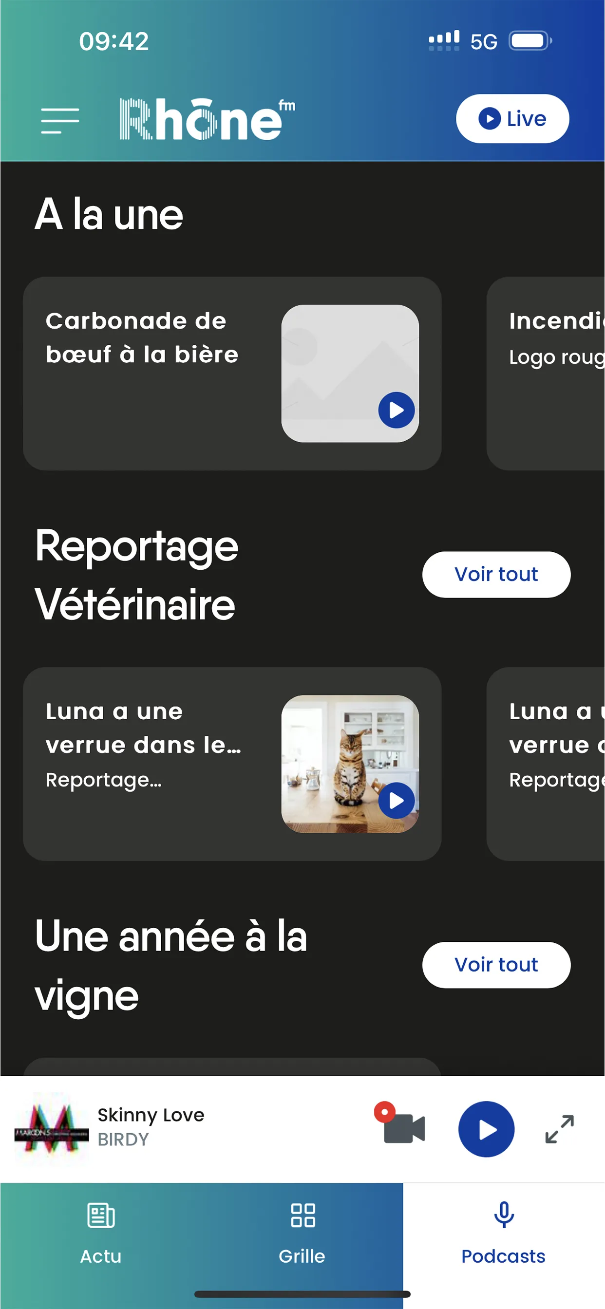 Rhône FM | Indus Appstore | Screenshot